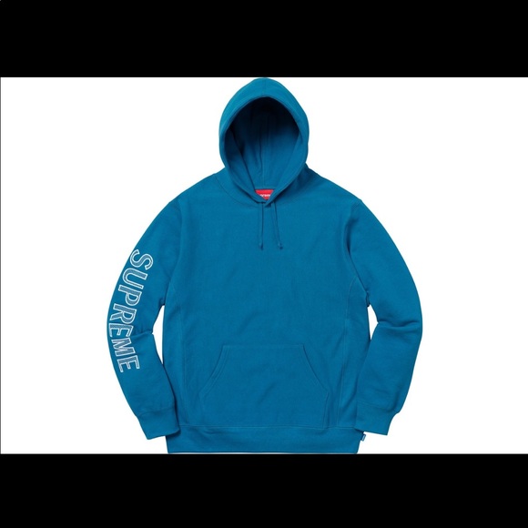 supreme hoodie embroidered